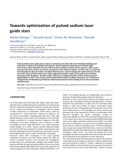 Towards optimization of pulsed sodium laser guide stars