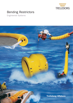 Bend Restrictors - SPE Offshore Europe
