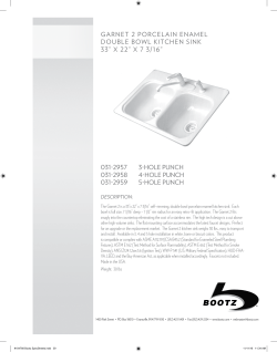 Garnet2 Specification Sheet