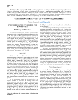 to read my paper on skyscrapers