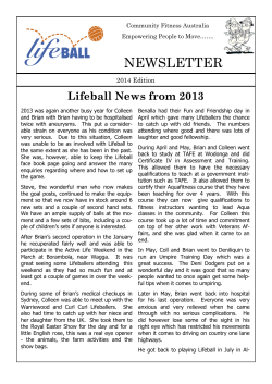NEWSLETTER