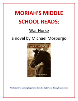 moriah`s middle school reads