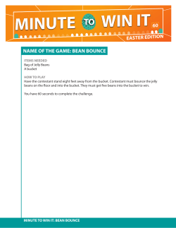 Minute to Win it Easter Edition