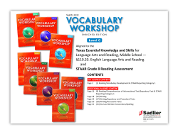 110.20. English Language Arts and
