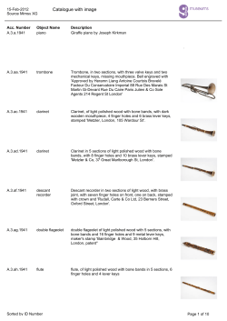 PASSED Para Catalogue with image