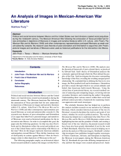 An Analysis of Images in Mexican