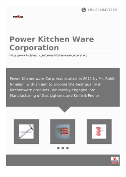 Power Kitchen Ware Corporation