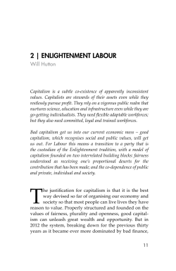 enlighTenmenT labour