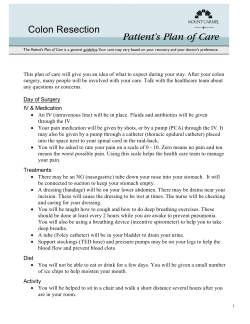 Colon Resection - Mount Carmel College of Nursing