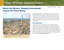 Copper Cliff Smelter Superstack, Sudbury