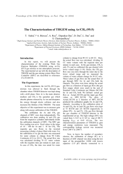 The Characterization of THGEM using Ar/CH4 (95:5)