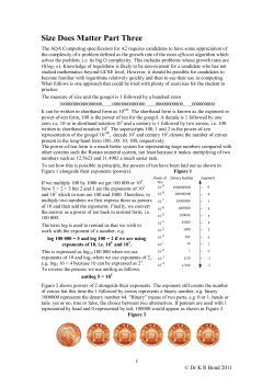 BigO Part 3 - Educational Computing Services