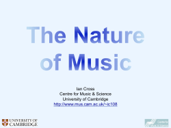Music, language and interaction