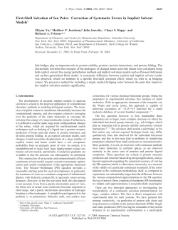 First-Shell Solvation of Ion Pairs: Correction of Systematic Errors in