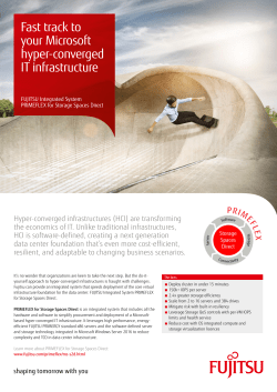 Fast track to your Microsoft hyper-converged IT infrastructure