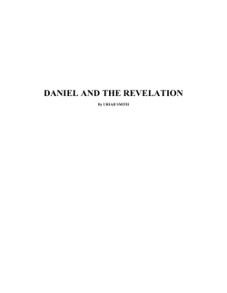 daniel and the revelation