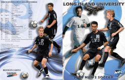 2008 Men`s Soccer Media Guide