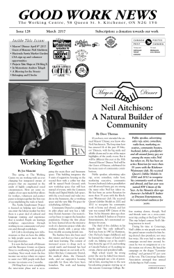 Neil Aitchison: A Natural Builder of Community