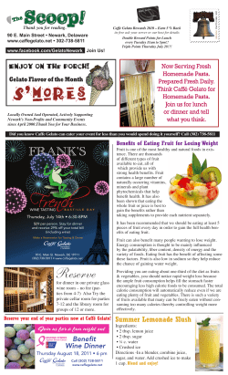 July 2011 Newsletter