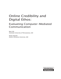 Establishing Credibility in the Information Jungle