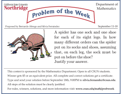 A spider has one sock and one shoe for each of its eight legs. In how