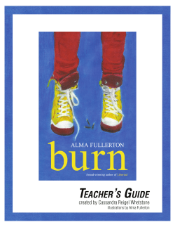 Teacher`s Guide - DCB/Dancing Cat Books