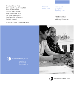 Facts About Kidney Disease