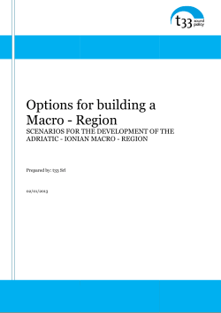 Options for building a Macro-Region_paper_t33