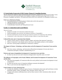 Grade 3: Connecticut and Local History