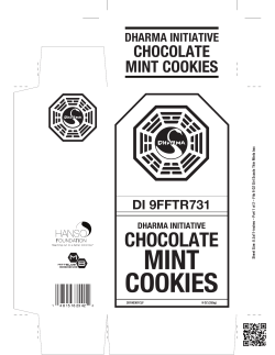 mint cookies - THX