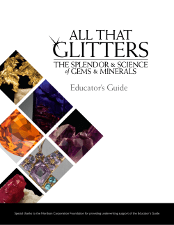 Educator`s Guide - San Diego Natural History Museum