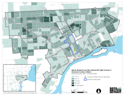 0 1 2 0.5 Miles - Data Driven Detroit