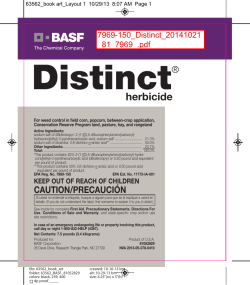 Distinct - Washington State Pest Management Resource Service