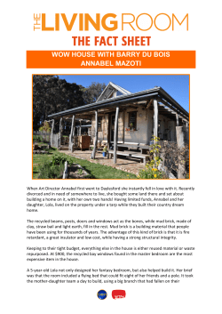 12033 WOW house Annabel Mazotti Fact Sheet DRAFT