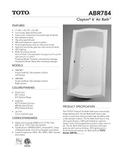 Spec Sheet - ABR784S, ABR784T