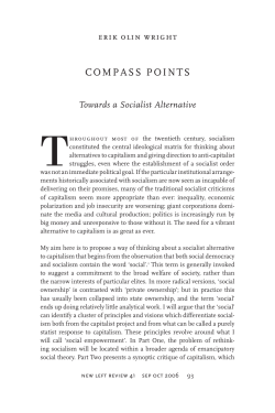 Compass Points: Towards a Socialist Alternative