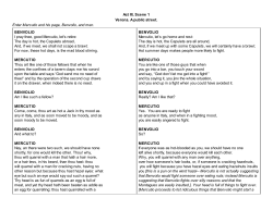 Act III, Scene 1 Verona. A public street. Enter Mercutio and his page