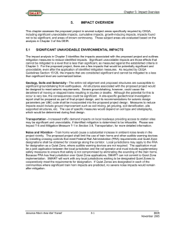 5. impact overview - Sonoma Marin Area Rail Transit