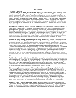 Pedagogy - Minot State University