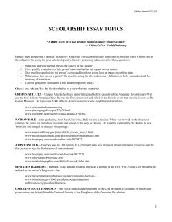 DAR-Scholarship_TOPICS