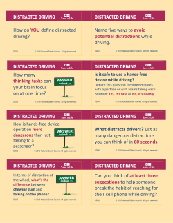 Safety Coach cards - Our Driving Concern