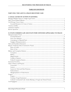Table of Contents