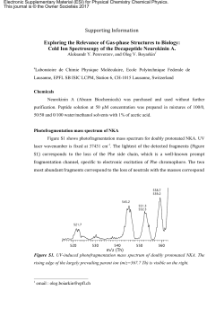 Cold Ion Spectroscopy of the Decapep