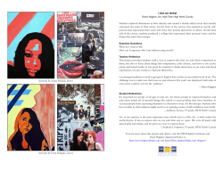 I Am an Artist - HTH GSE