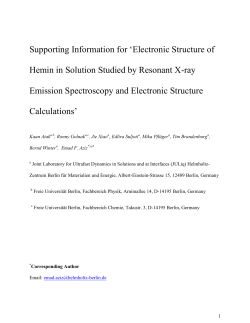 Template for Electronic Submission to ACS Journals