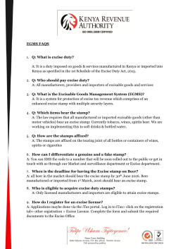 EGMS - FAQs UPDATED ON 14th JULY 2016