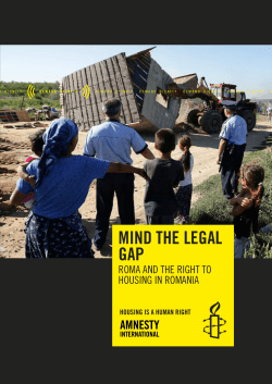 Roma and the right to housing in Romania