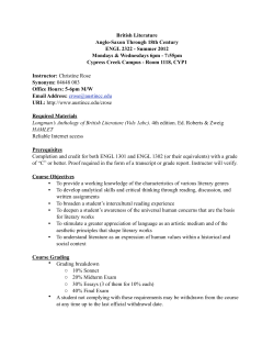 ENGL 2322 Syllabus, Syn 04648