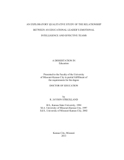 an exploratory qualitative study of the relationship