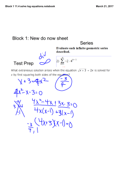 Block 1 11.4 solve log equations.notebook
